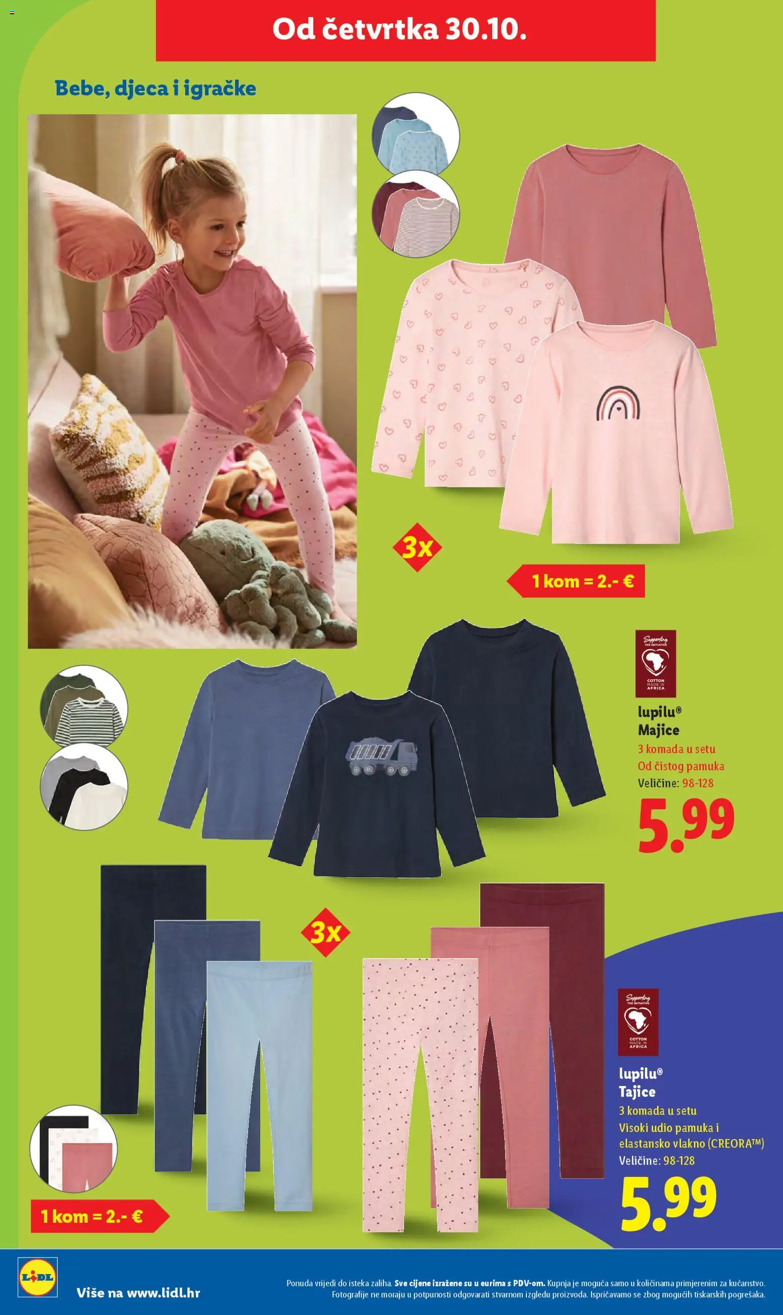 Lidl katalog | vrijedi od 29.10.2025 | Stranica: 24 | Proizvodi: Tajice