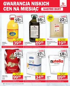 Pogląd oferty "Selgros cash&carry - Gastro Duet" - ważna od 09.04.2026 | Strona: 6 | Produkty: Frytura, Nutella, Bułka tarta, Bułka