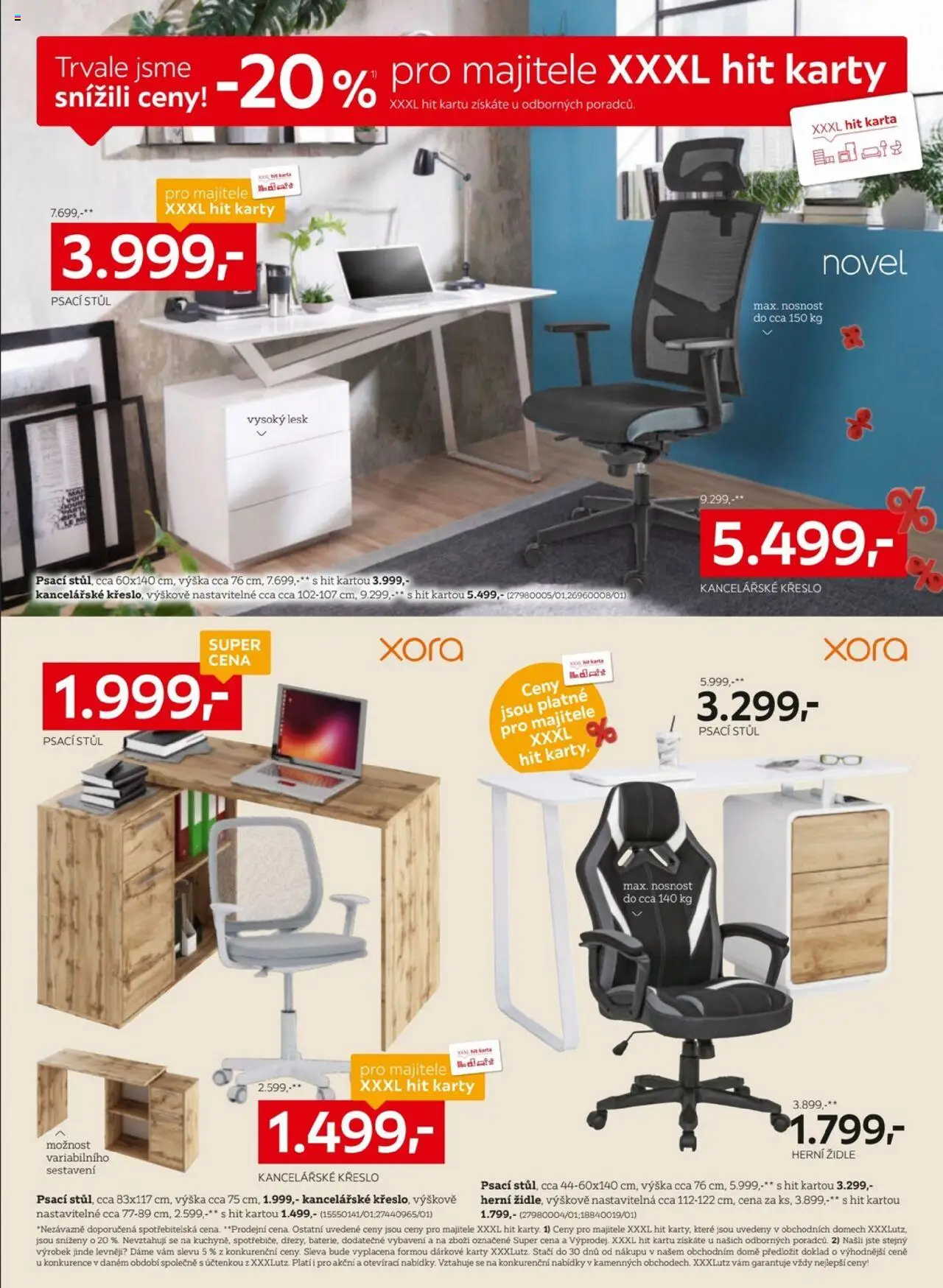 XXXLutz leták - Do školy výhodně s XXXLutz od 04.08.2025 | Strana: 2 | Produkty: Stůl, Židle, Karty, Psací stůl