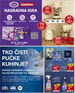 Konzum - Letak - Pregled kataloga iz trgovine Konzum, vrijedi od 29.10.2025 | Stranica: 42 | Proizvodi: Robot, Sol, Finish, Violeta