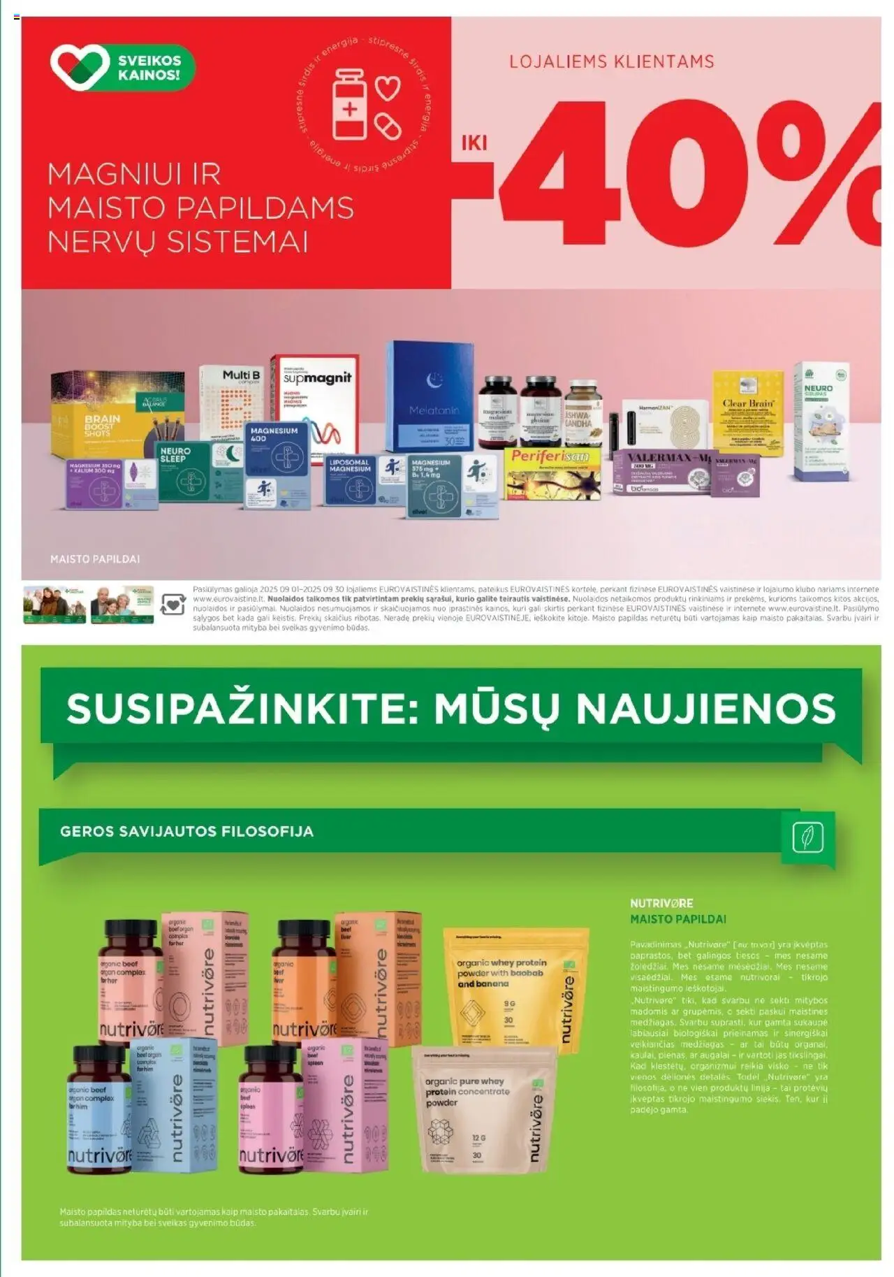 EUROVAISTINĖ akcijos nuo 01.09.2025 | Puslapis: 3