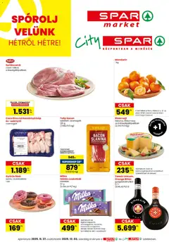 Spar - City Spar szórólap - amely érvényes a következő dátumtól: 27.11.2025