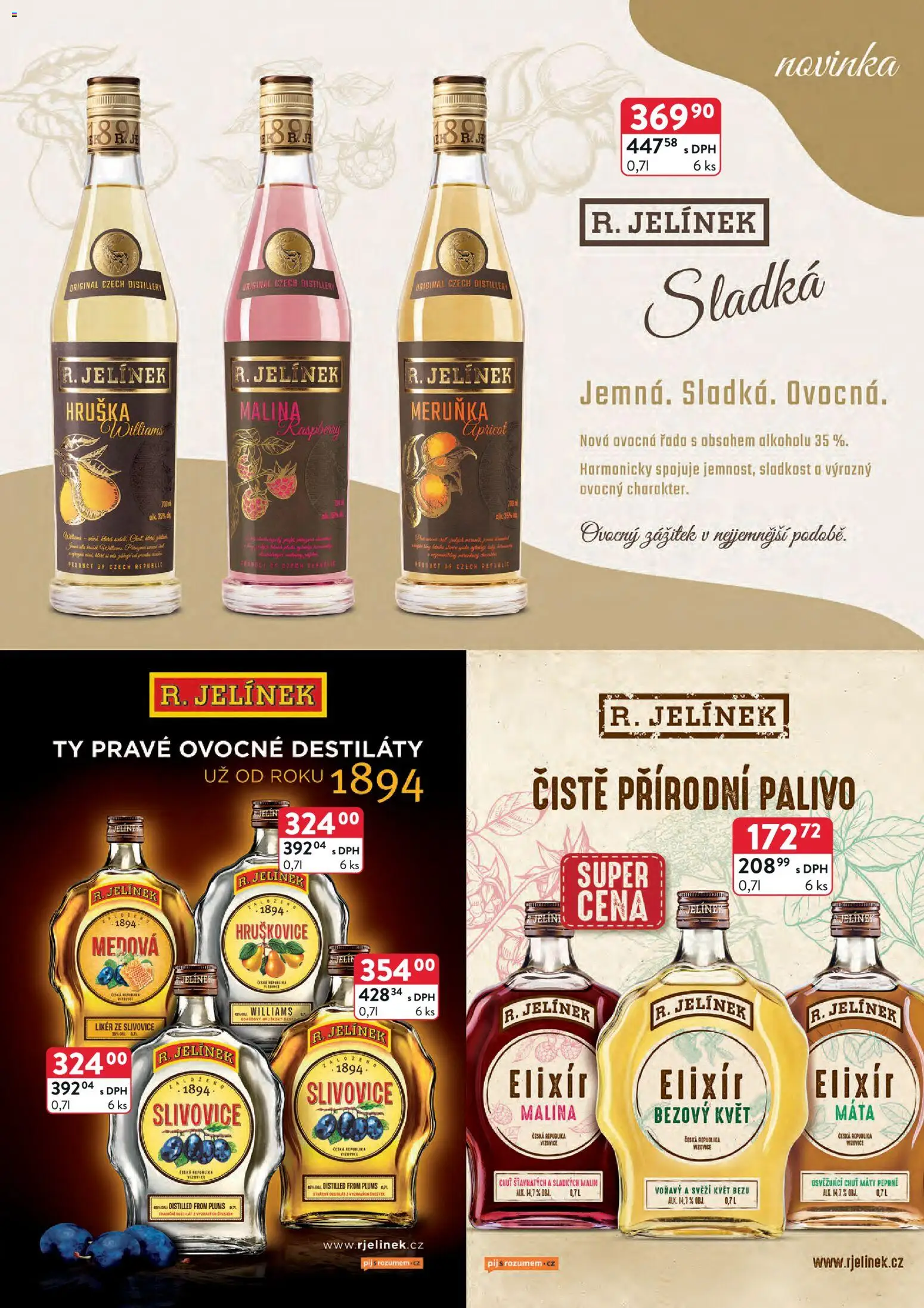 Astur & Qanto leták - Velkoobchod 04/2026 od 01.04.2026 | Strana: 20 | Produkty: Hruškovice, Likér, Slivovice, Jelínek