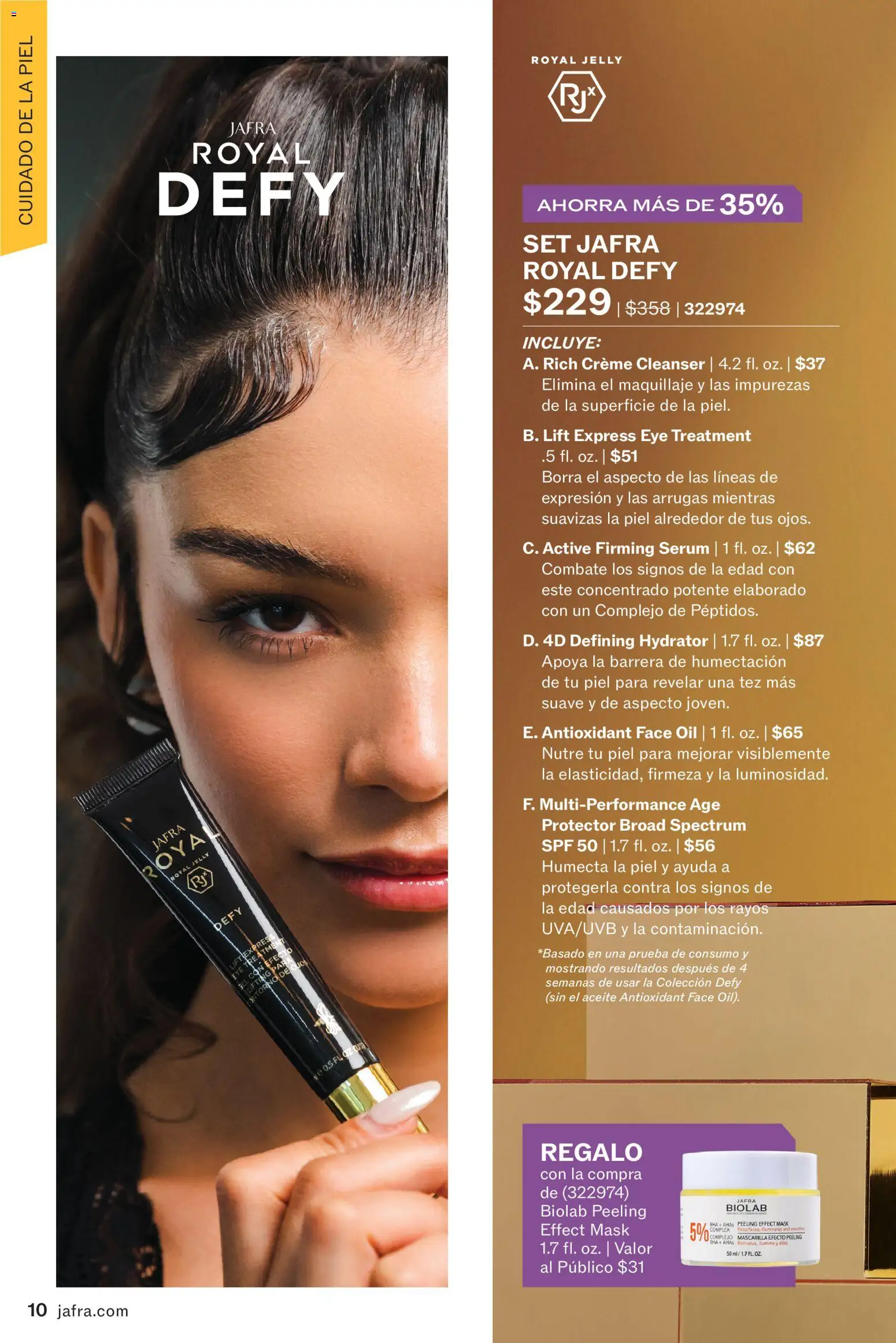 JAFRA folleto │ válido desde el 01.01.2026 | Página: 10 | Productos: Maquillaje, Peeling, Sérum, Aceite