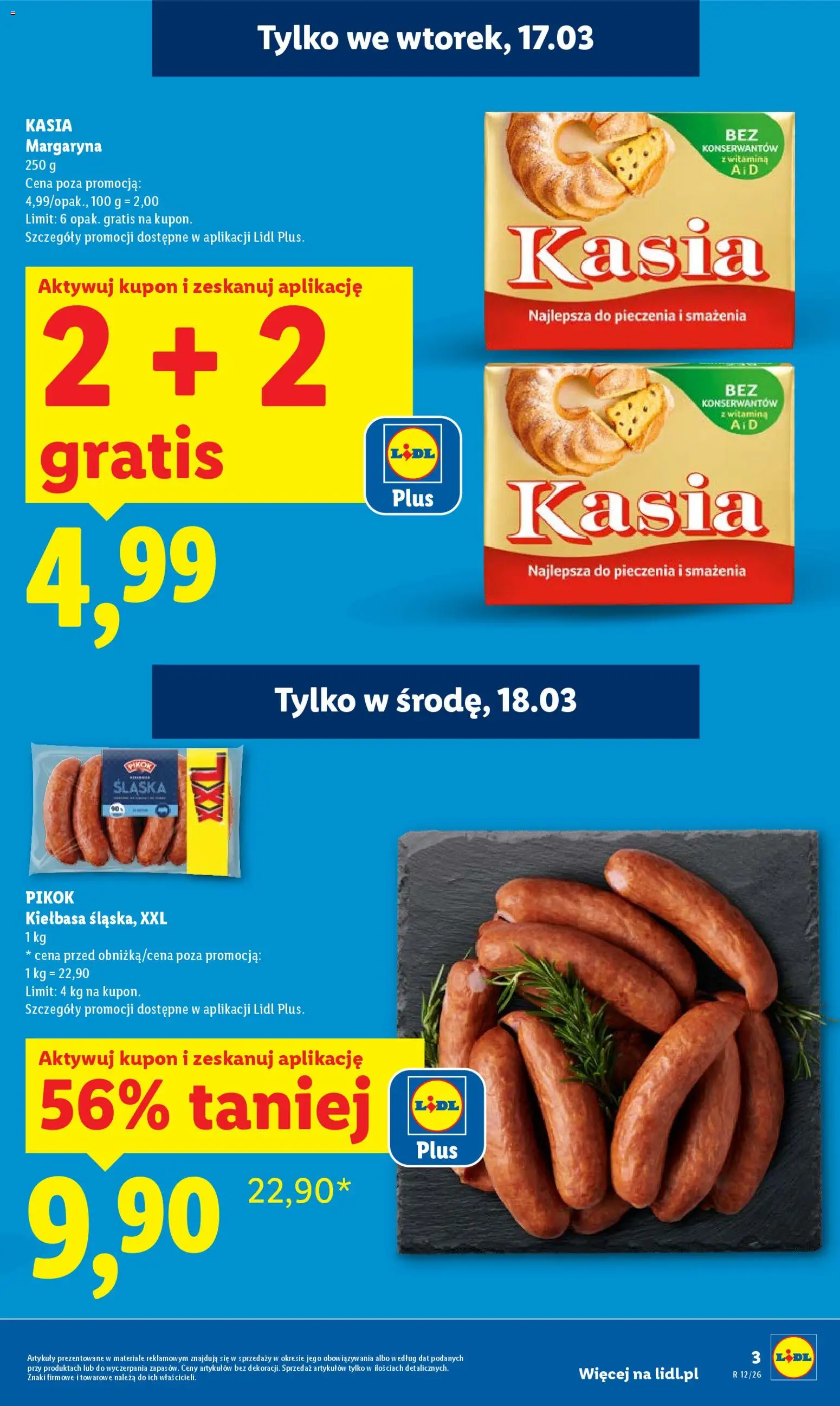 Lidl Polsko leták od 16.03.2026 | Strana: 3 | Produkty: Pikok