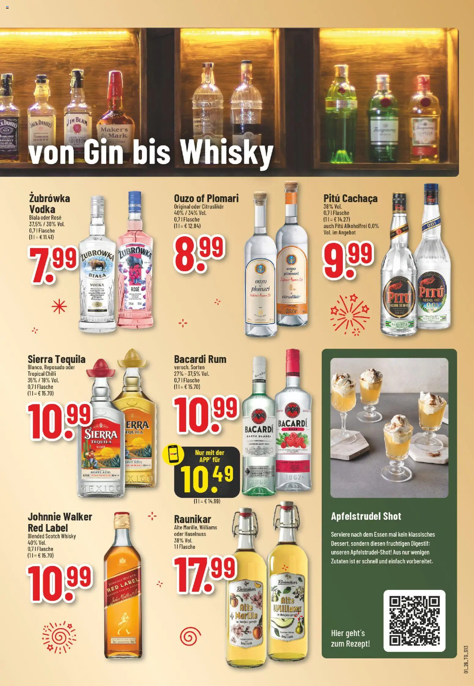 Trinkgut Prospekt – gültig ab 29.12.2025 | Seite: 15 | Produkte: Whisky, Ouzo, Likör, Tequila
