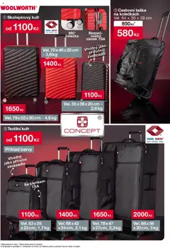 Woolworth leták od 04.08.2025 | Strana: 10 | Produkty: Cestovní taška, Kufr, Kufr na kolečkách, Taška