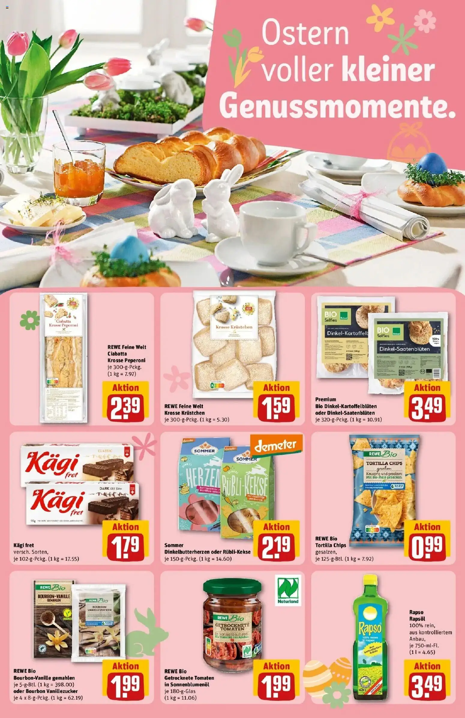 Rewe Prospekt Gründau / Lieblos	 – gültig ab 30.03.2026 | Seite: 20 | Produkte: Rapsöl, Sonnenblumenol, Tomaten, Rapso rapsol