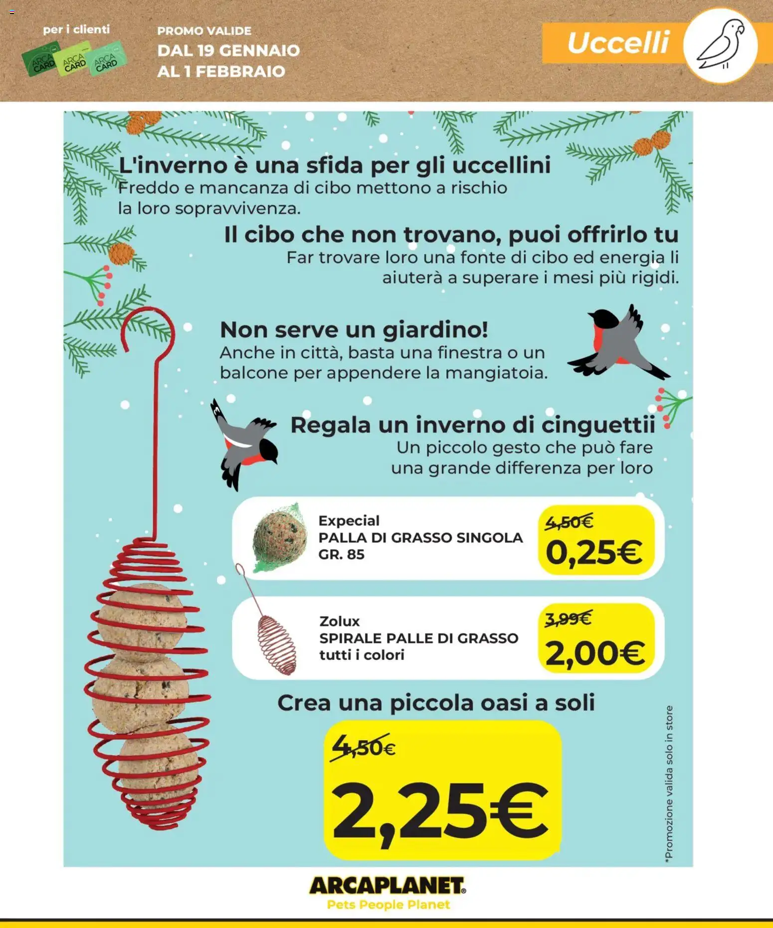 Volantino Arcaplanet del 19.01.2026 | Pagina: 25