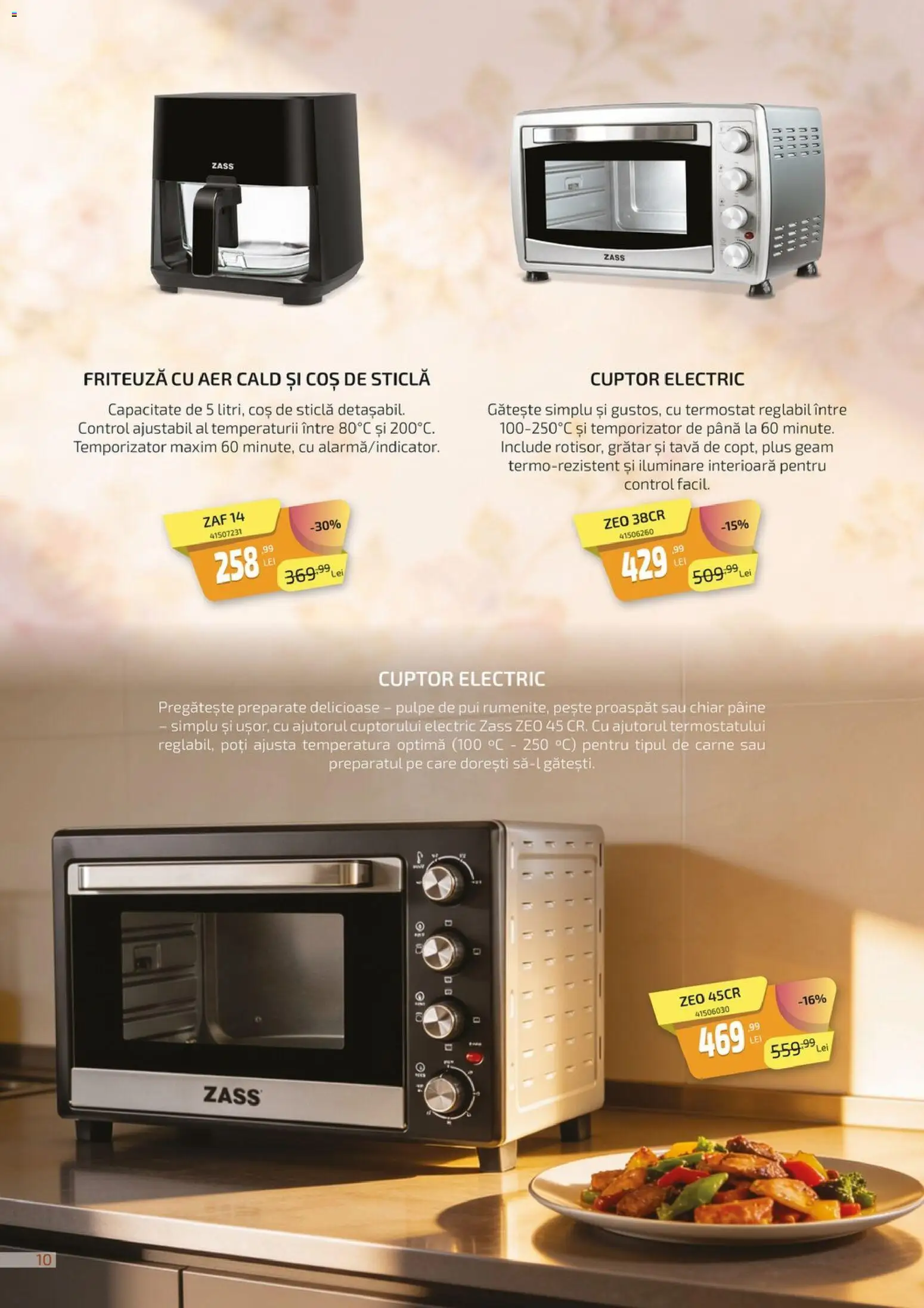 Noul catalog Carrefour – valabil de la 27.02.2026 | Pagină: 10 | Produse: Șal, Hacıyatmaz Kedi Oyuncağı, Pâine, Pește