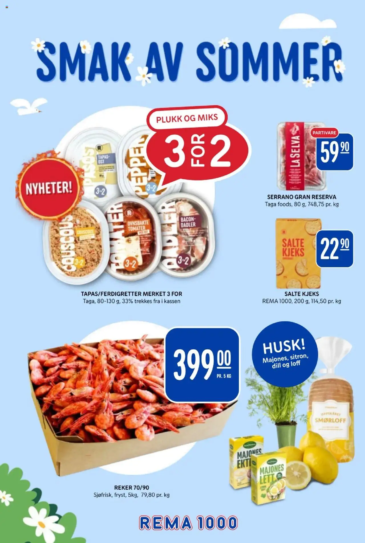  | Side: 11 | Produkter: Tomater, Couscous, Toastbrød, Majones