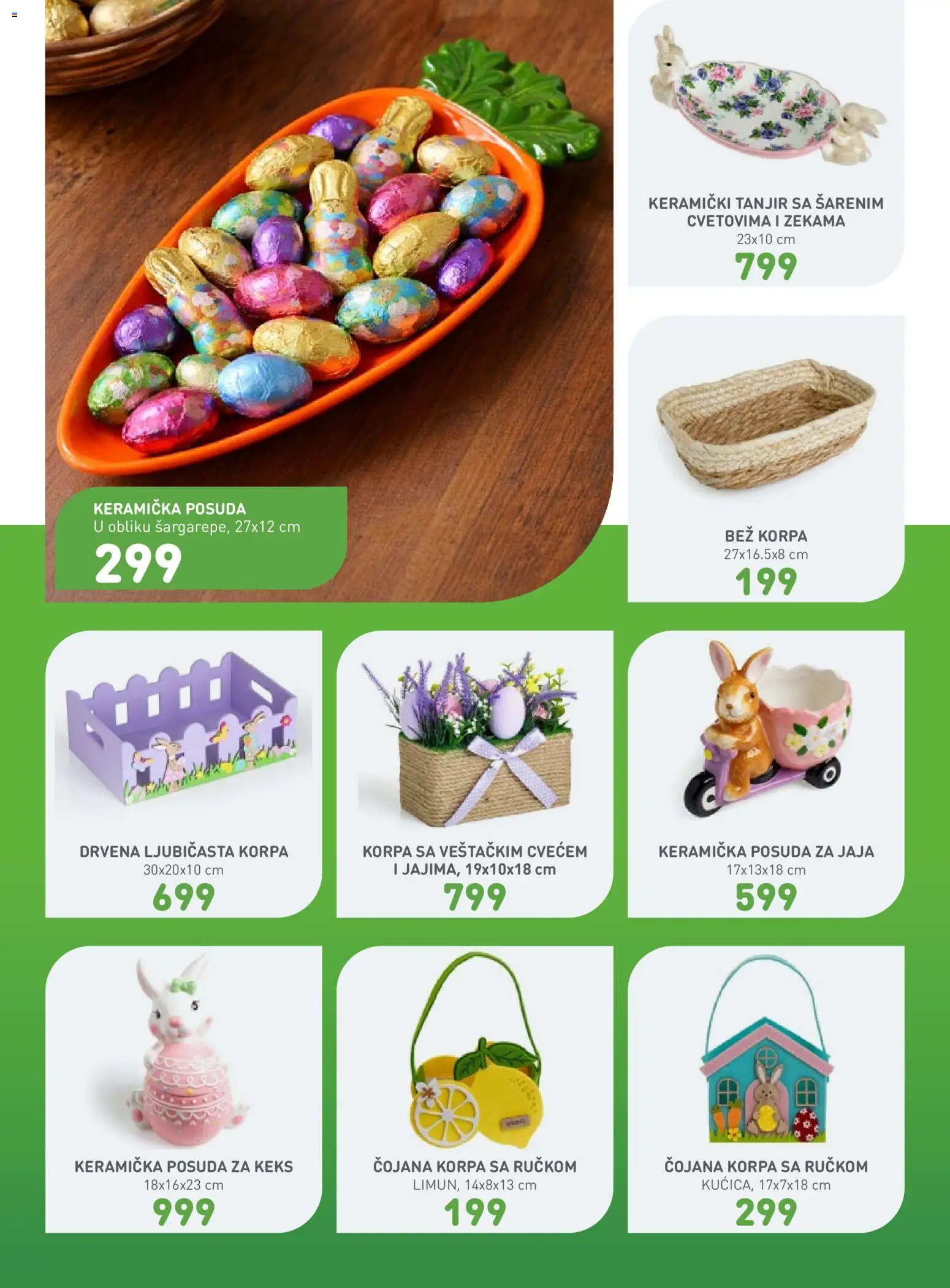 JUMBO katalog - važi od 03.04.2026 | Strana: 4 | Proizvode: Tanjir, Keks, Korpa, Jaja