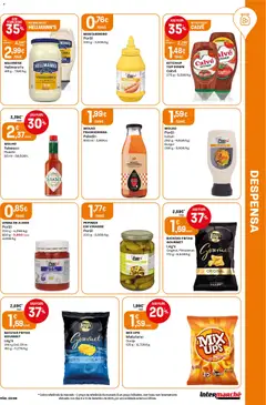 Pré-visualização Intermarché folheto válido de 15.01.2026 | Página: 33 | Produtos: Top, Base, Maionese, Ketchup