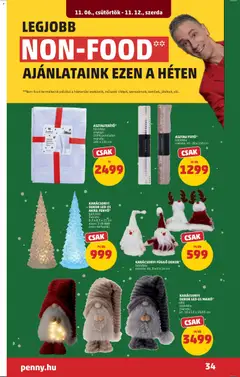 PENNY Akciós újság - amely érvényes a következő dátumtól: 06.11.2025 | Oldal: 38 | Termékek: Asztalterítő
