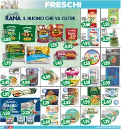 Anteprima del volantino Volantino Il Castoro	 valido a partire dal 08.10.2025 | Pagina: 11 | Prodotti: Funghi, Padella, Gnocchi, Pesce spada