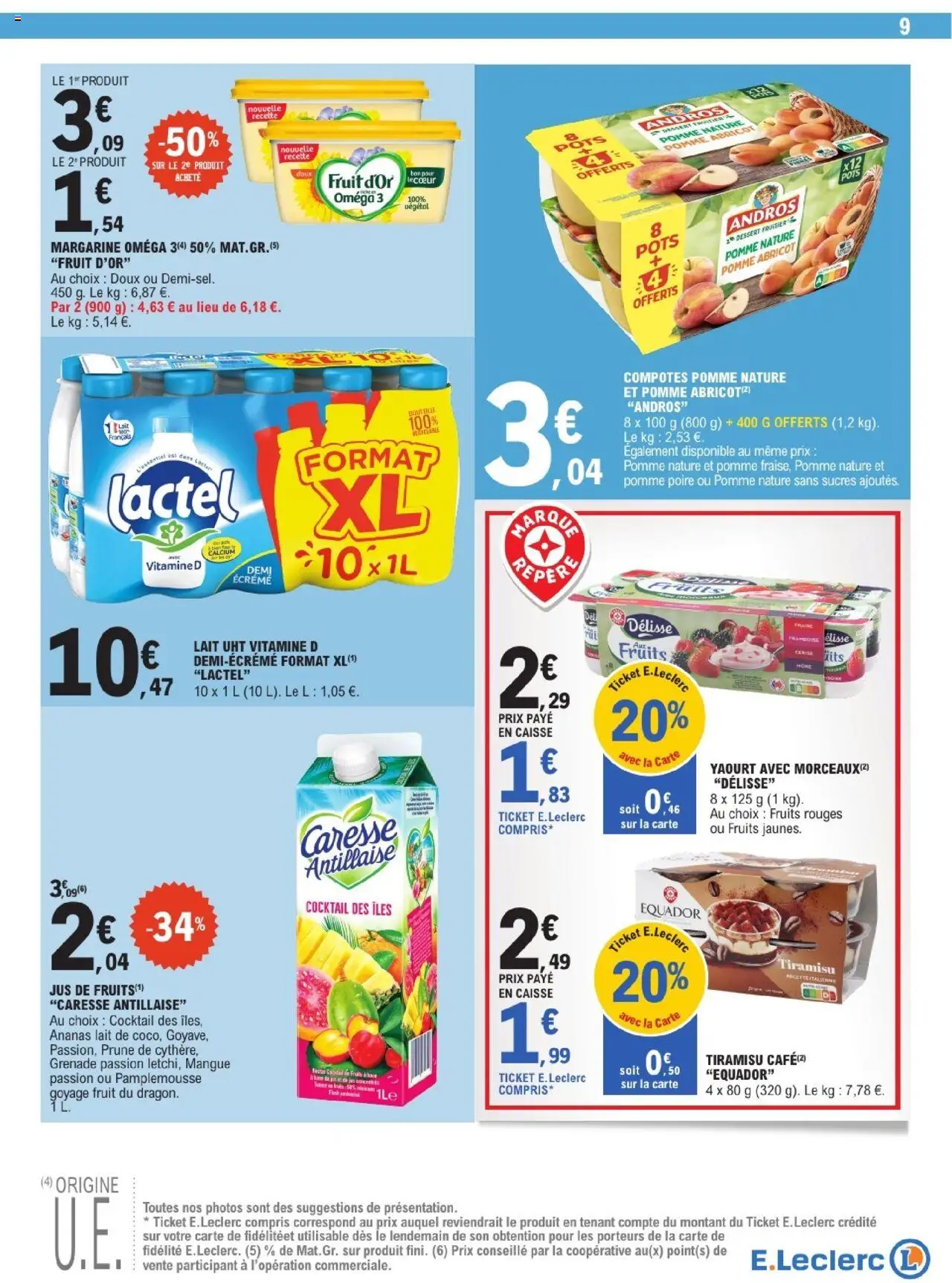  | Page: 9 | Produits: Framboise, Mangue, Poire, Pomme