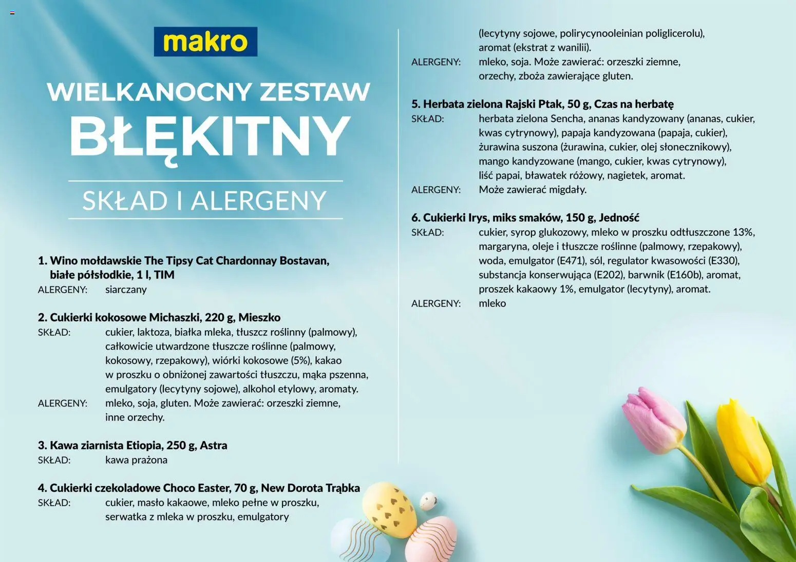 Makro gazetka - Wielkanocne zestawy od 17.03.2026 | Strona: 12 | Produkty: Mango, Mleko w proszku, Ananas, Cukierki