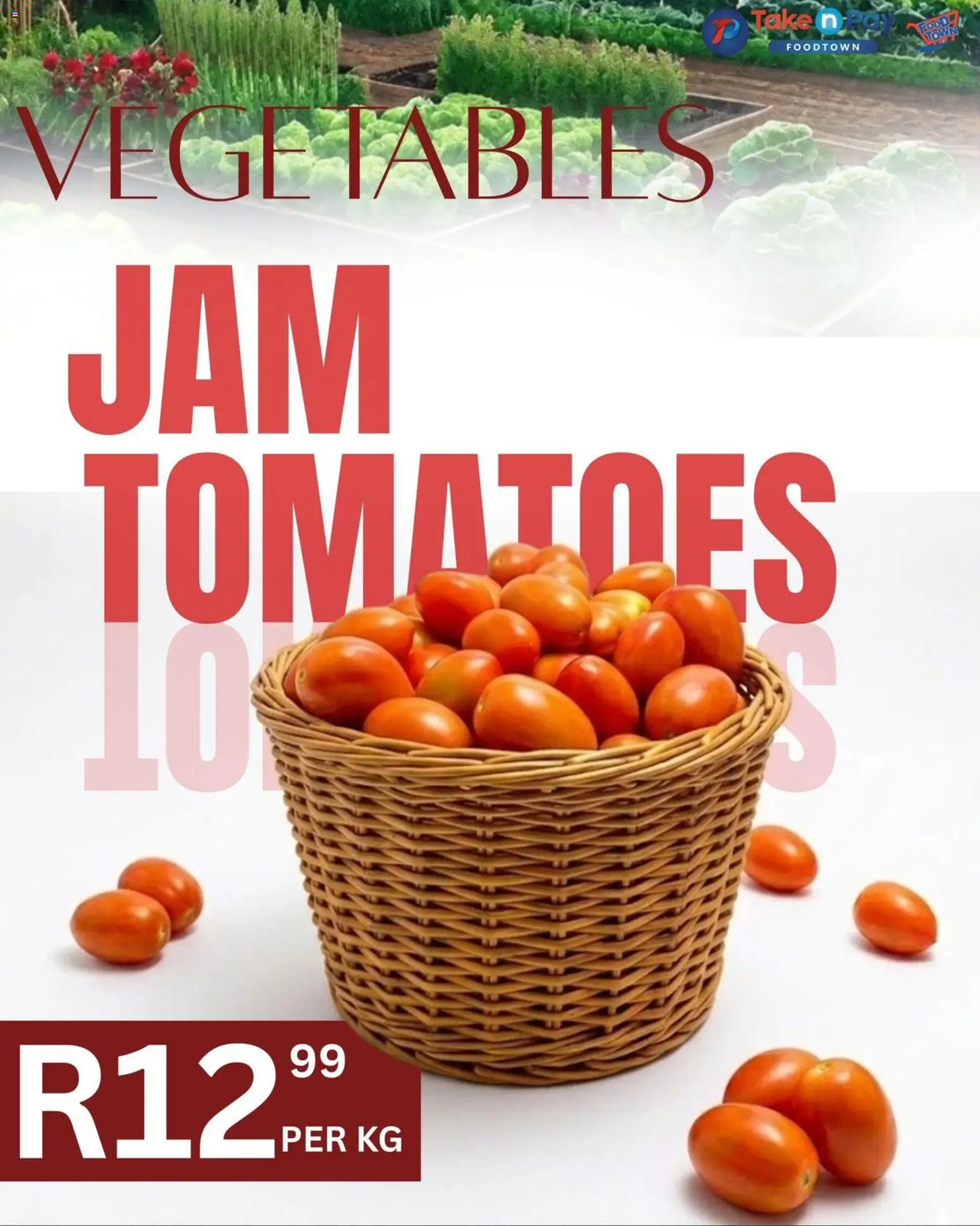 New Take n Pay catalogue – valid from 24.03.2026 | Page: 10 | Products: Tomatoes, Vegetables
