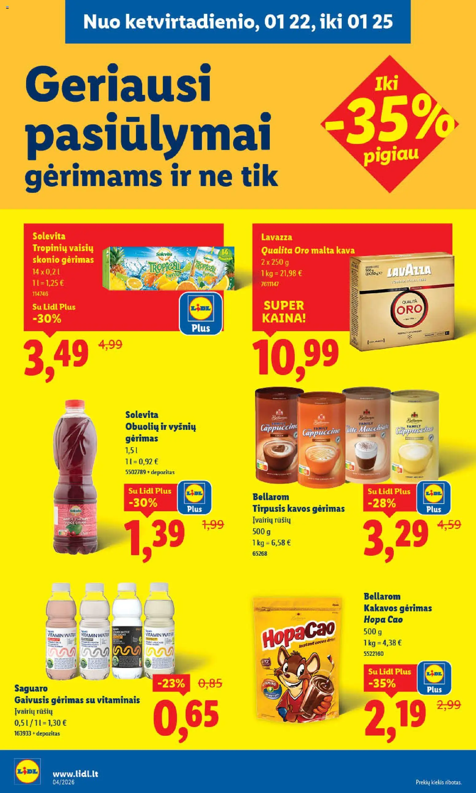 LIDL akcijos nuo 19.01.2026 | Puslapis: 34