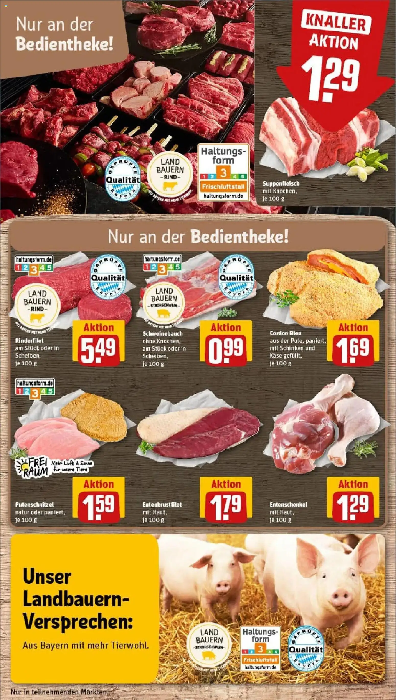 Rewe prospekt Wasserburg Am Inn	 – gültig ab 10.11.2025 | Seite: 10 | Produkte: Käse, Rinderfilet, Suppenfleisch, Schinken