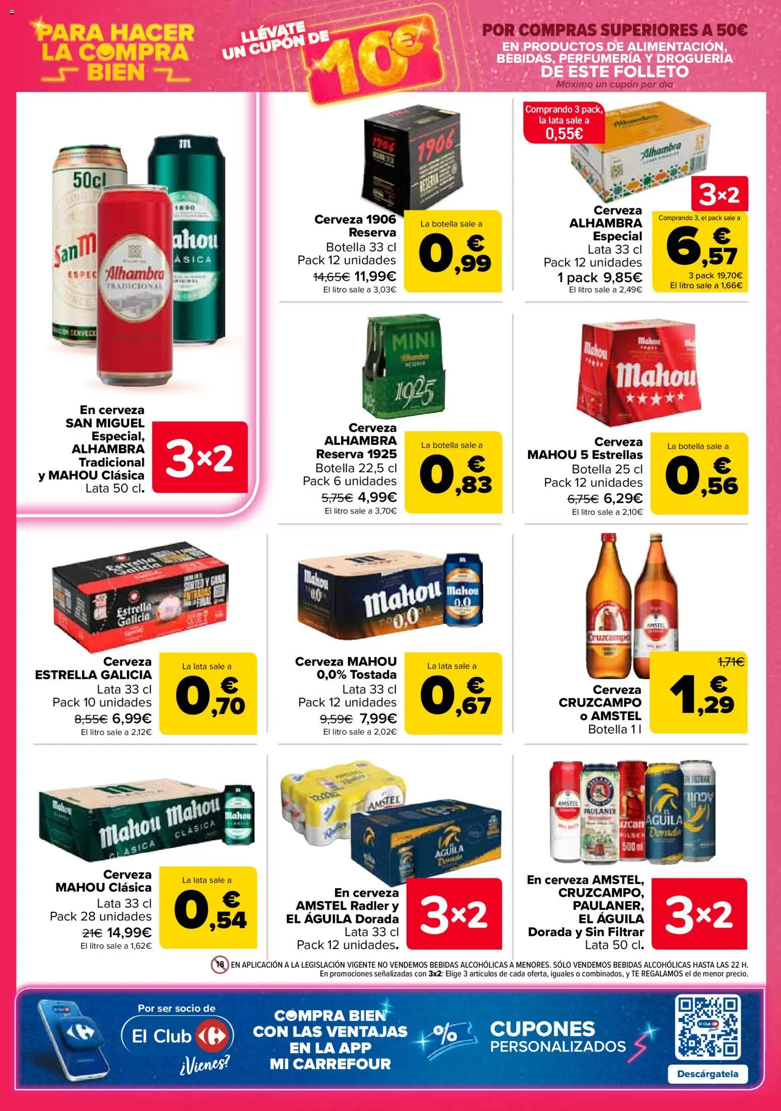 Carrefour folleto │ válido desde el 12.03.2026 | Página: 40 | Productos: Cerveza, Té