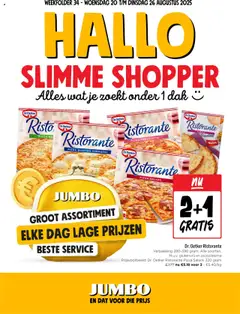 JUMBO folder / publicité - Voorbeeld van een folder van JUMBO, geldig van 20.08.2025