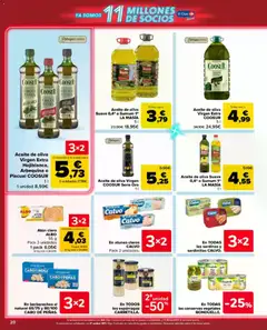 Vista previa Carrefour Market folleto válido desde el 23.04.2026 | Página: 20 | Productos: Berberechos, Té, Aceite de oliva, Atún claro