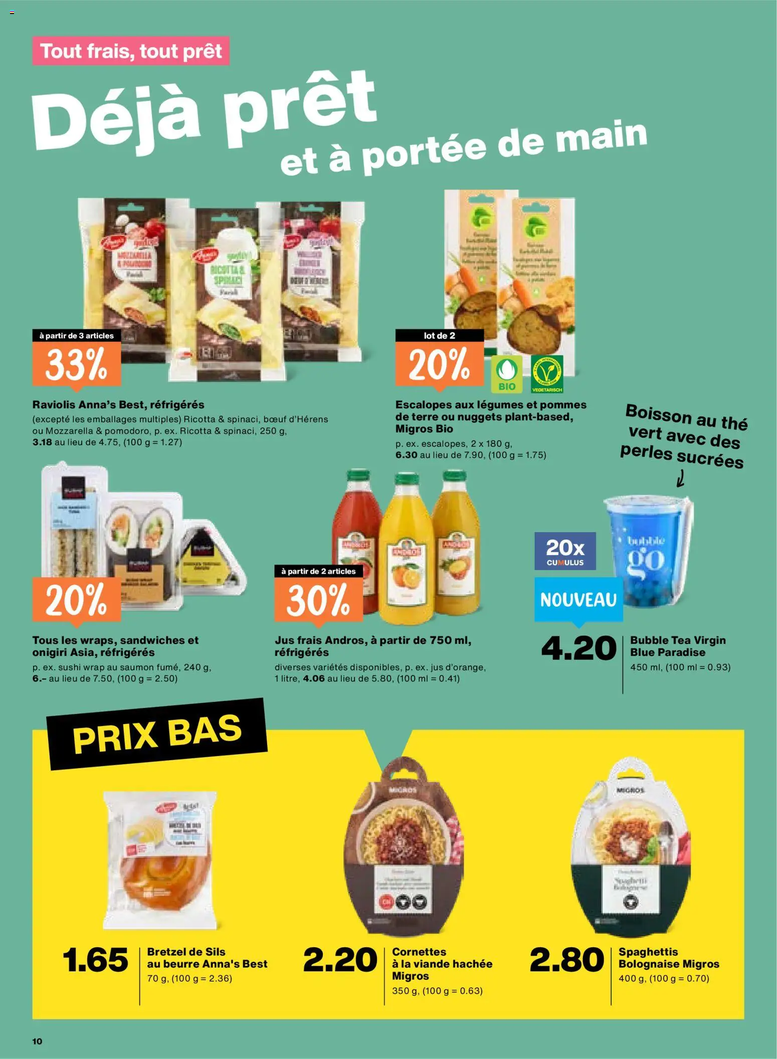 Migros aktionen FR – gültig ab 02.04.2026 | Seite: 10
