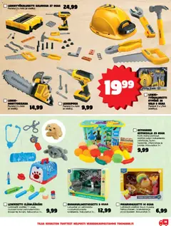 Tokmanni-mainoslehti voimassa 03.11.2025 alkaen | Sivu: 19 | Tuotteet: Moottorisaha, Paristot