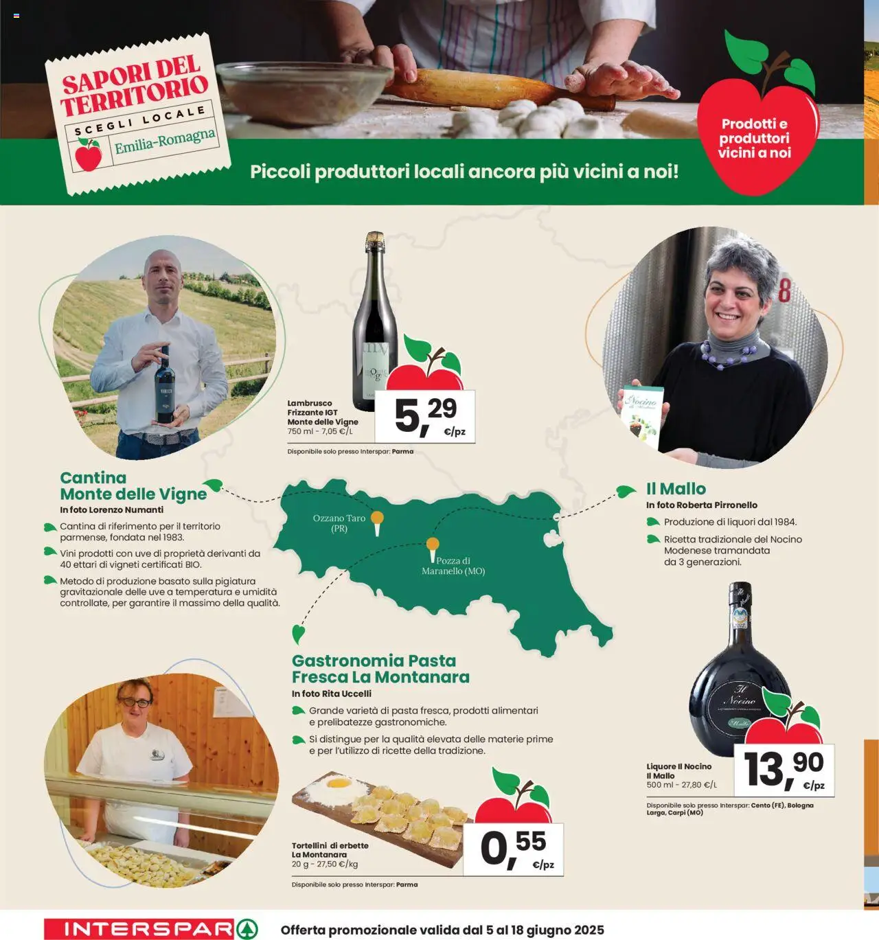 Volantino Interspar del 05.06.2025 | Pagina: 16 | Prodotti: Pasta, Liquore