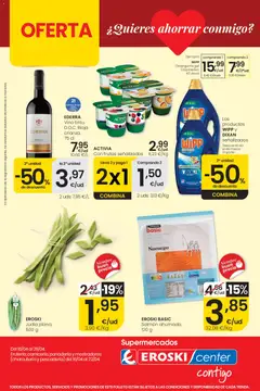 Vista previa Eroski Quieres ahorrar conmigo Center válido desde el 16.04.2026