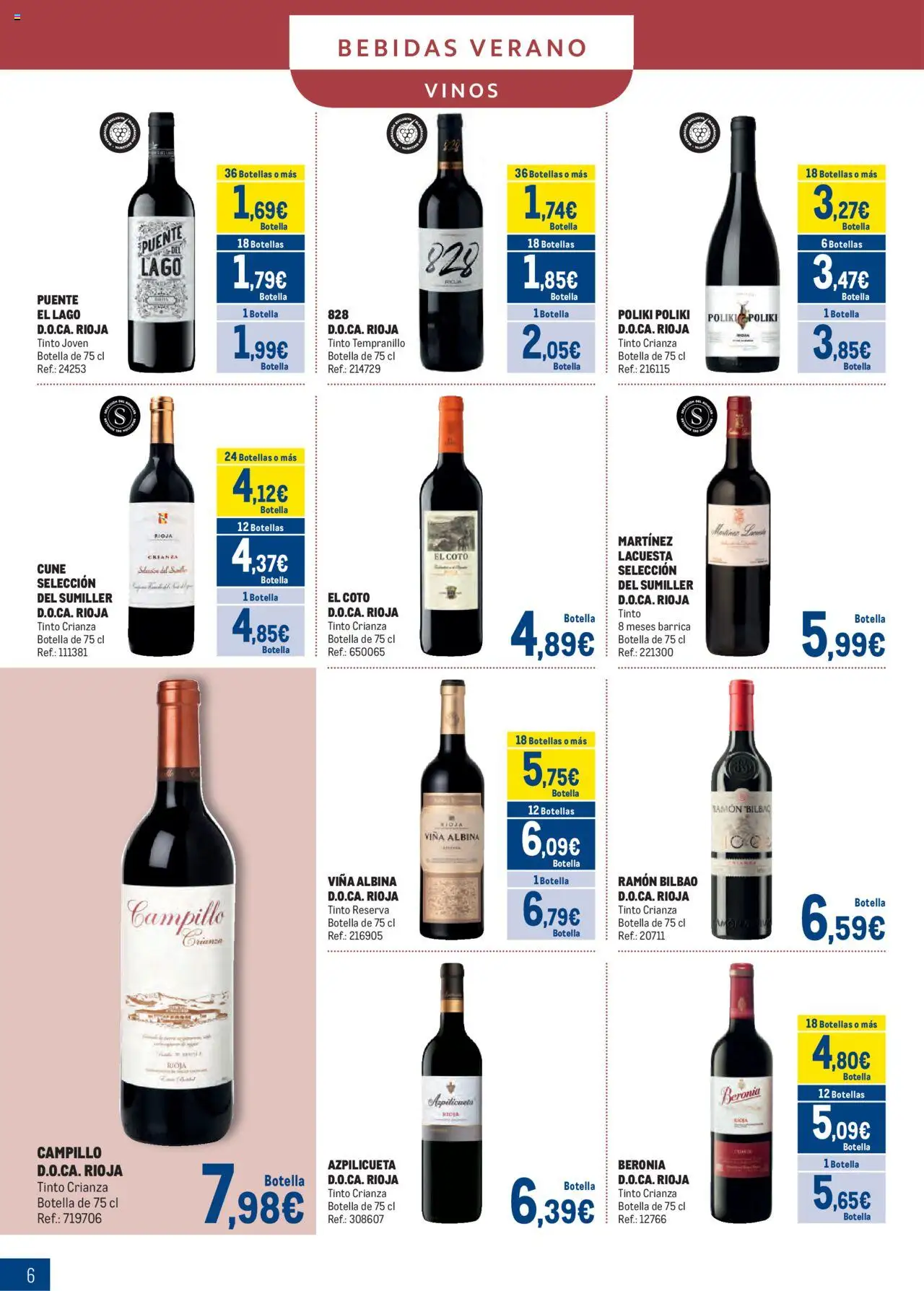 Makro - Bebidas Especial Verano Cataluña │ válido desde el 04.08.2025 | Página: 6