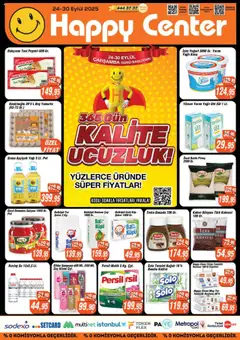 24.09.2025 tarihinden itibaren geçerli olan Happy Center kataloğu önizlemesi