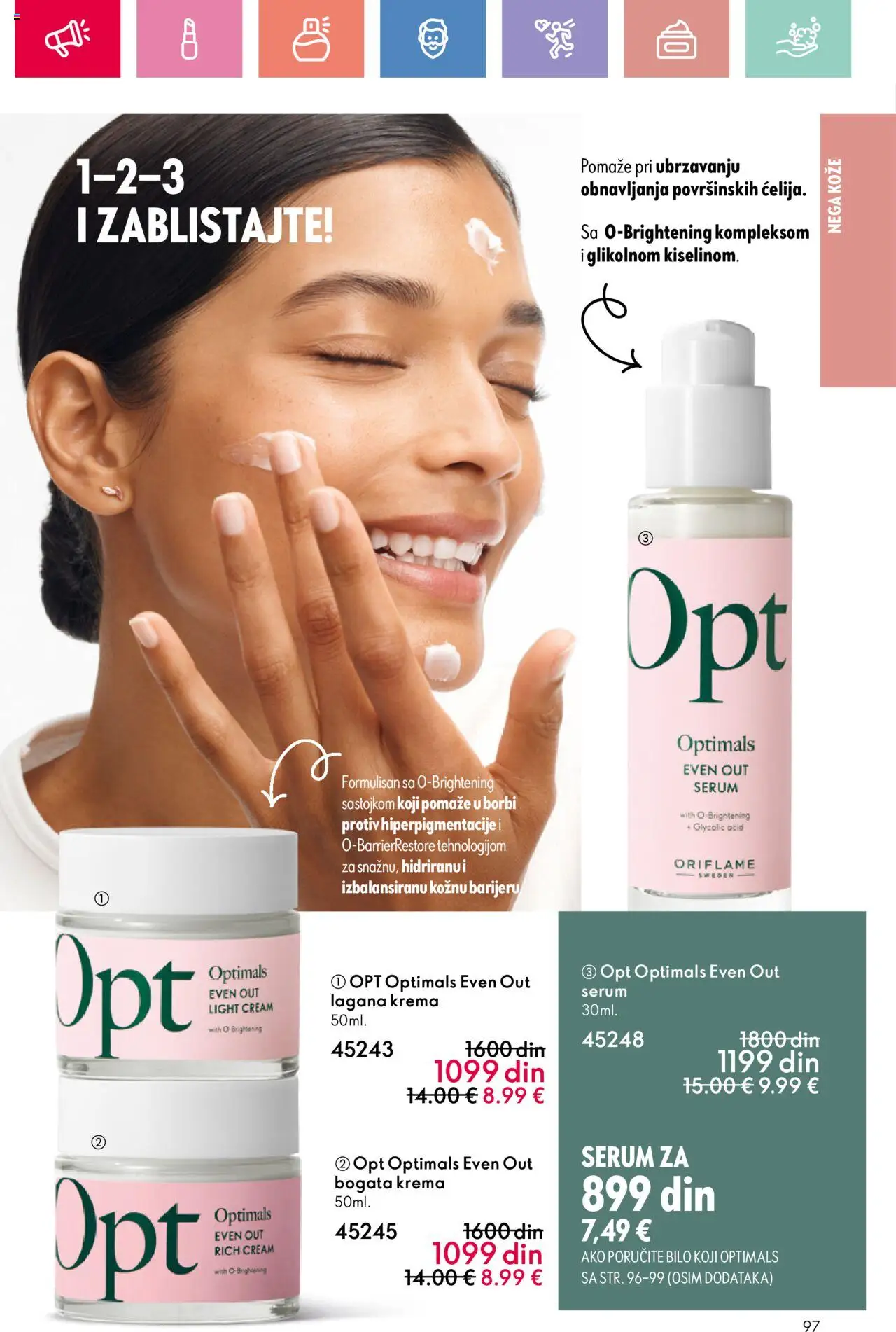 Oriflame katalog - važi od 03.08.2025 | Strana: 97 | Proizvode: Krema