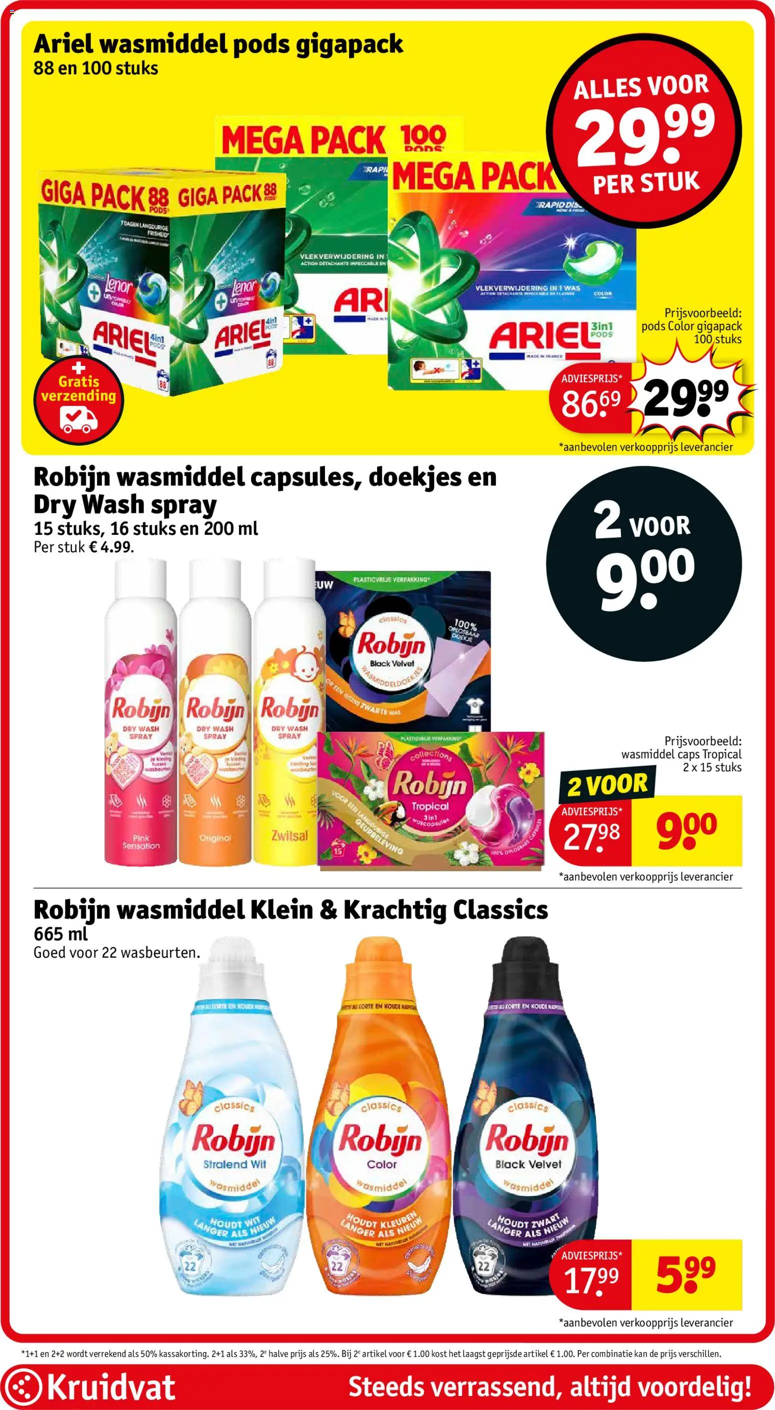 {H1} | Pagina: 93 | Producten: Wasmiddel, Robijn, Ostyalap, Was