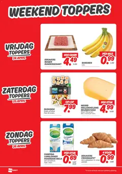 Dekamarkt folder - Voorbeeld van een folder van Dekamarkt, geldig van 21.04.2026 | Pagina: 26 | Producten: Melk, Kaas, Volle melk, Bakkerij