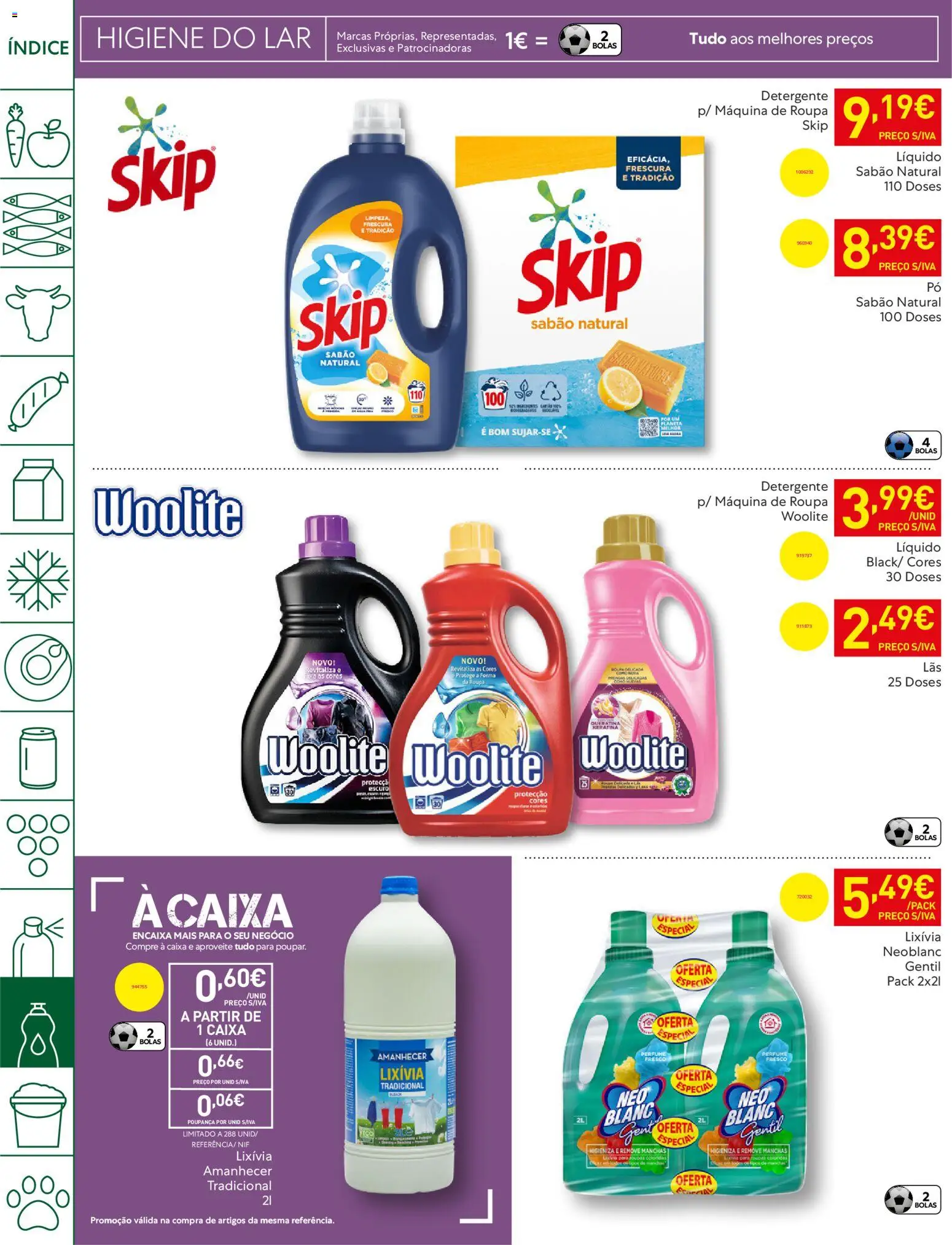 Recheio - Bons Negócios Madeira │ válido de 14.04.2026 | Página: 48 | Produtos: Perfume, Sabão, Detergente, Caixa