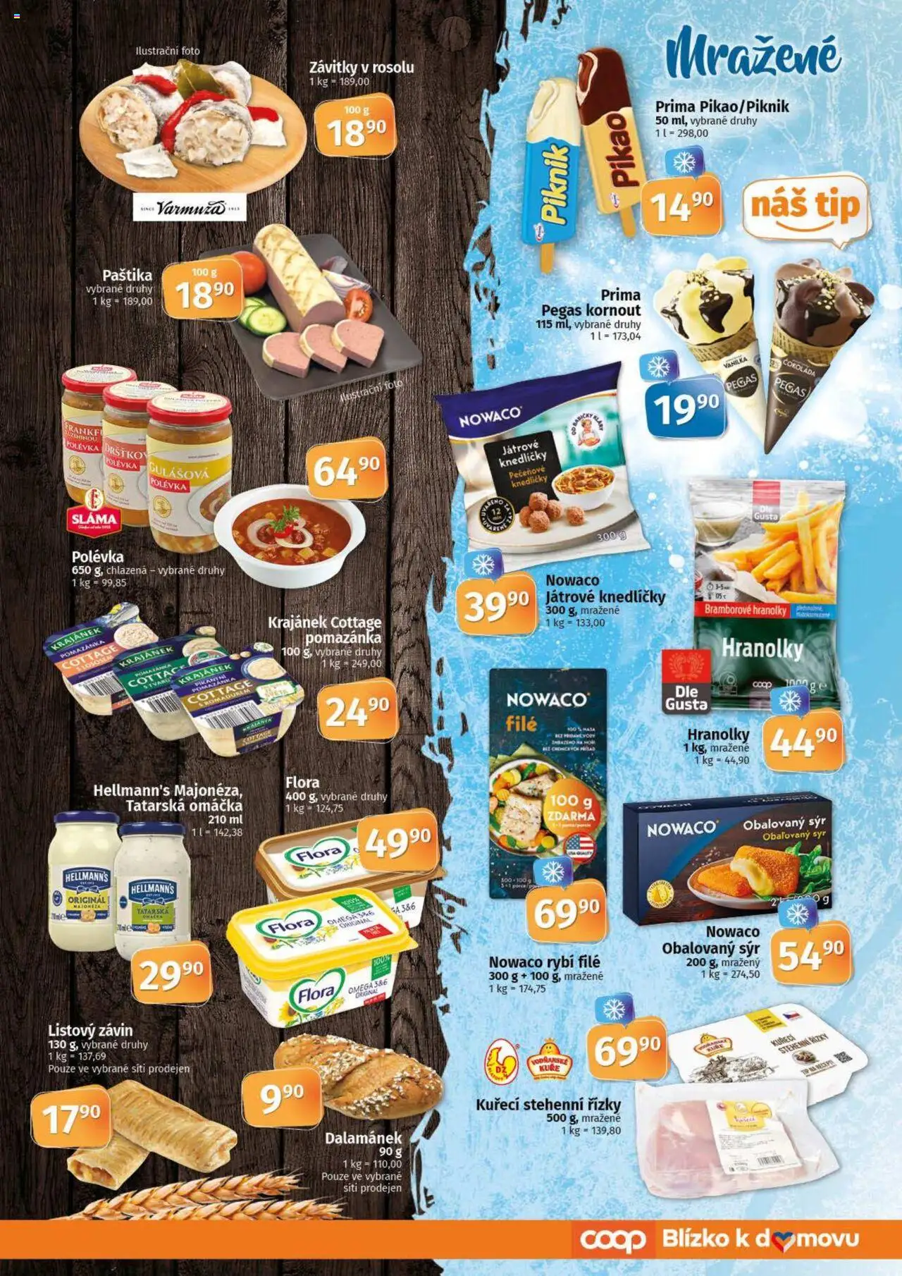Coop leták - Tuty od 04.06.2025 | Strana: 3 | Produkty: Čokoláda, Omega, Pomazánka, Tatarská omáčka