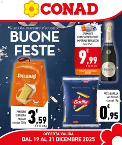 Anteprima del volantino Conad Sicilia catalogo valido a partire dal 19.12.2025