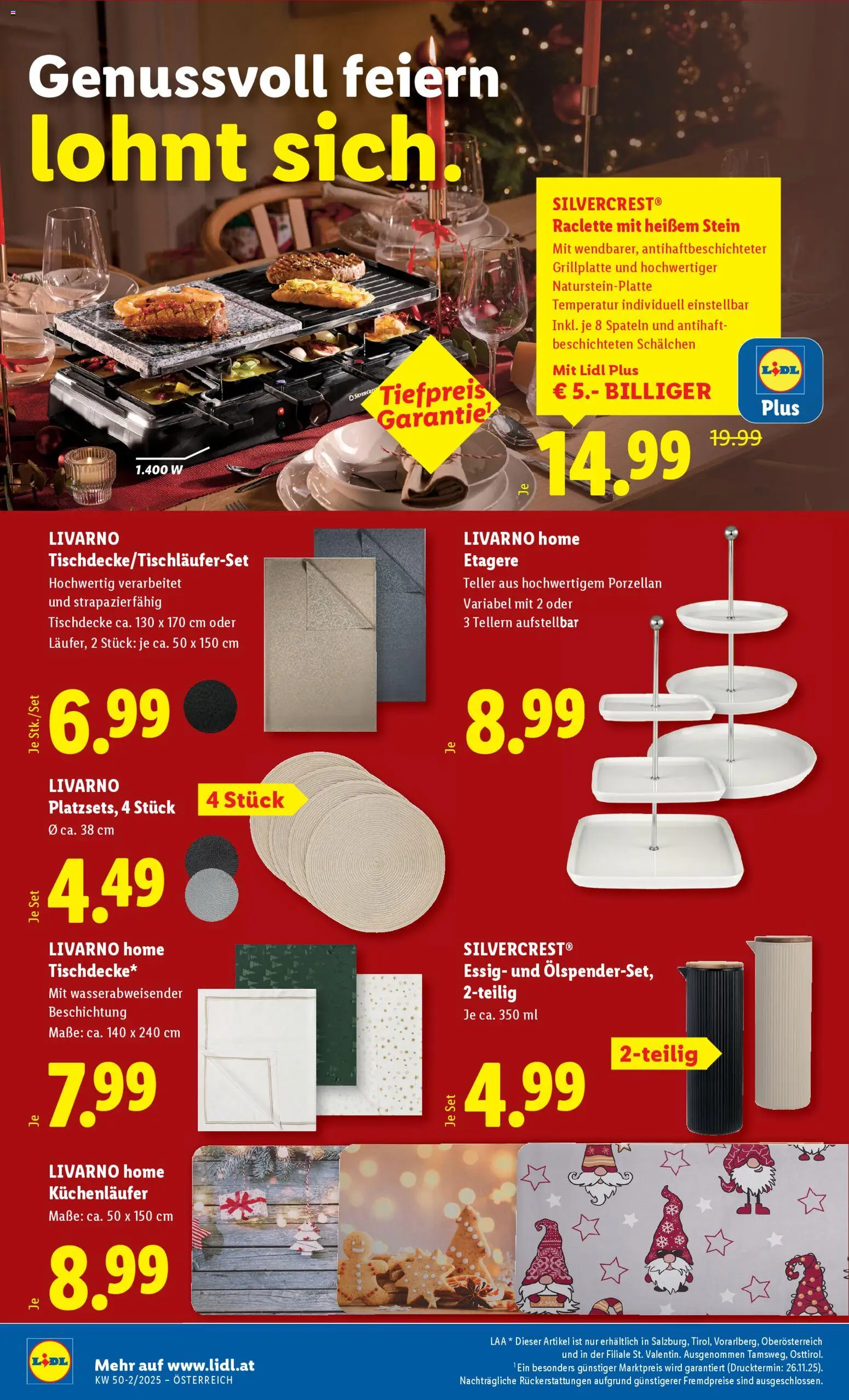 Lidl Flugblatt - Altenmarkt im Pongau, St. Johann im Pongau, Zell am See gültig ab 11.12.2025 | Seite: 26