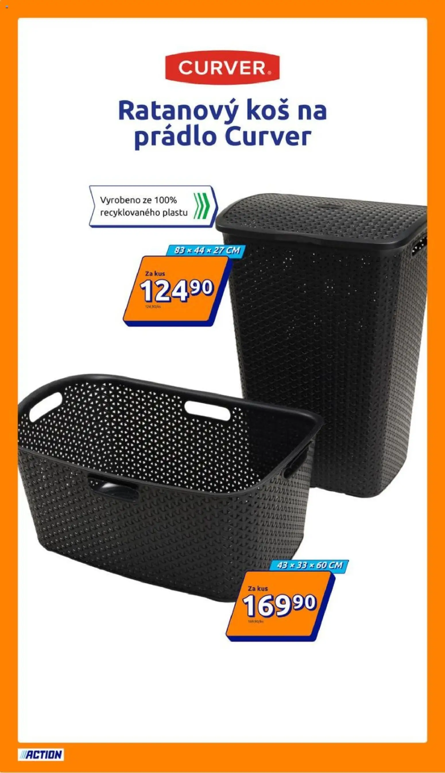 Action leták od 18.02.2026 | Strana: 8 | Produkty: Koš na prádlo, Koš