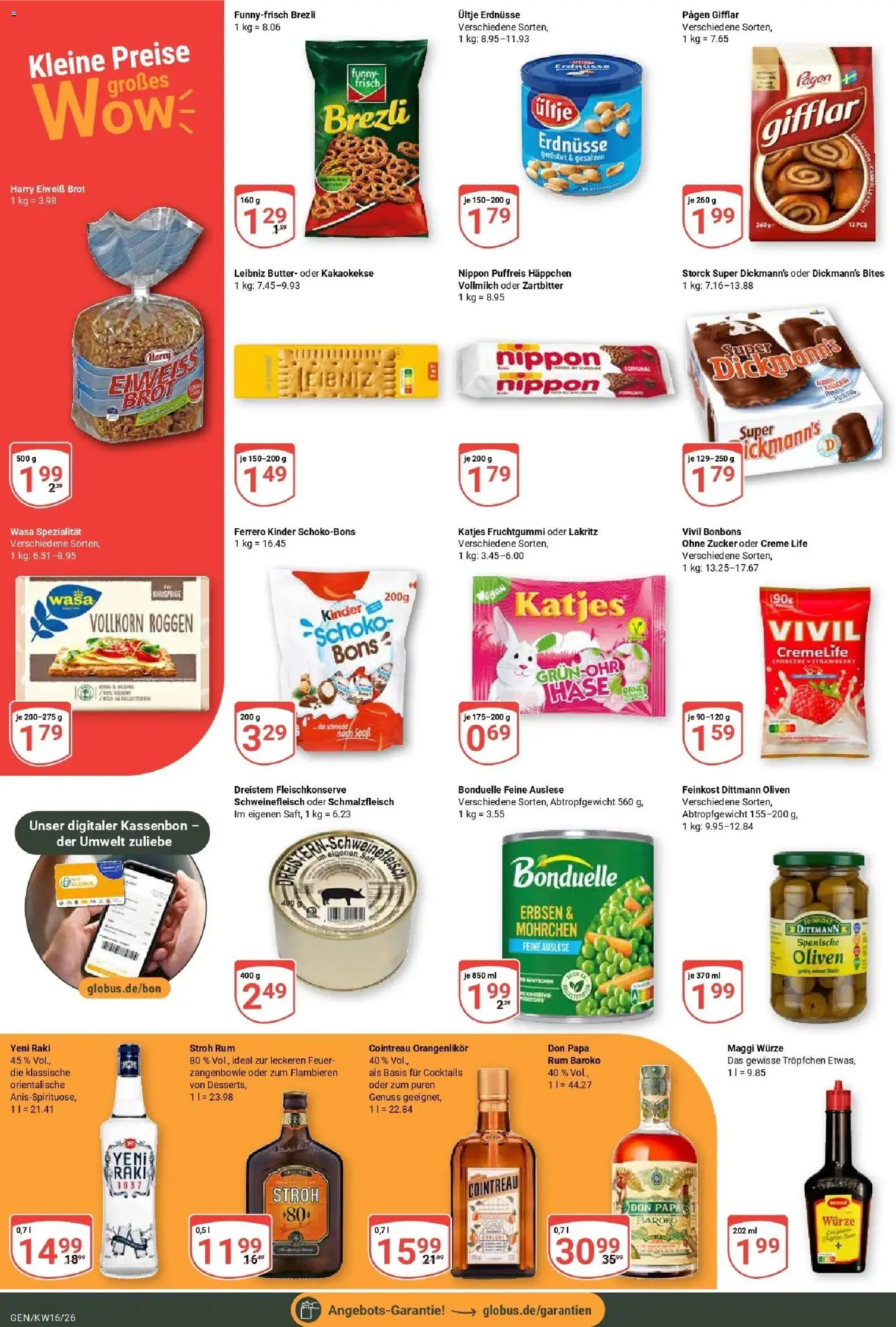 Globus Prospekt Gensingen	 – gültig ab 12.04.2026 | Seite: 4 | Produkte: Butter, Katjes, Creme, Erbsen