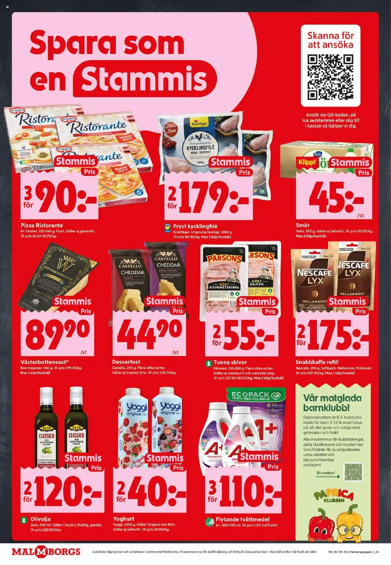 ICA Kvantum reklamblad aktuell från 20.10.2025 | Sida: 6