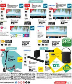  | Page: 31 | Produits: Plateau, Trottinette électrique, Televiseur, Aspirateur balai