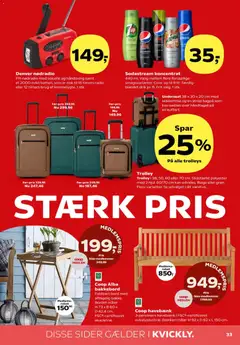 Kvickly - Tilbudsavis uge 14-15 gyldig fra 07.04.2026 | Side: 35 | Produkter: Bord, Radio, Søm, Pepsi