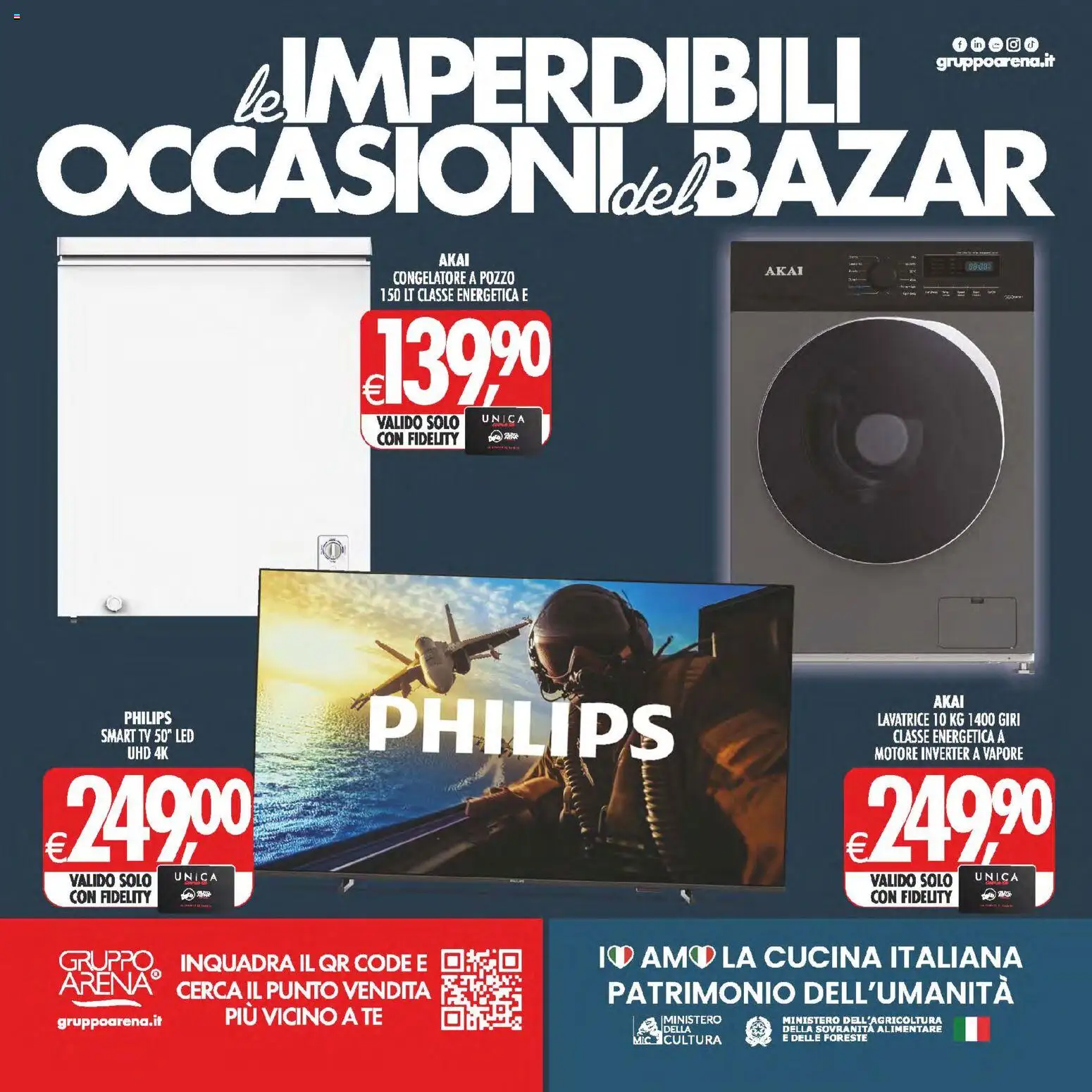 Volantino Decò del 17.03.2026 | Pagina: 39 | Prodotti: Tè, smart TV, TV, Congelatore