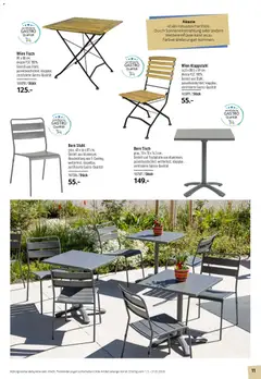 Prodega Aktionen Outdoor-Ausstattung ab 01.03.2026 gültig | Seite: 11 | Produkte: Tisch, Stuhl
