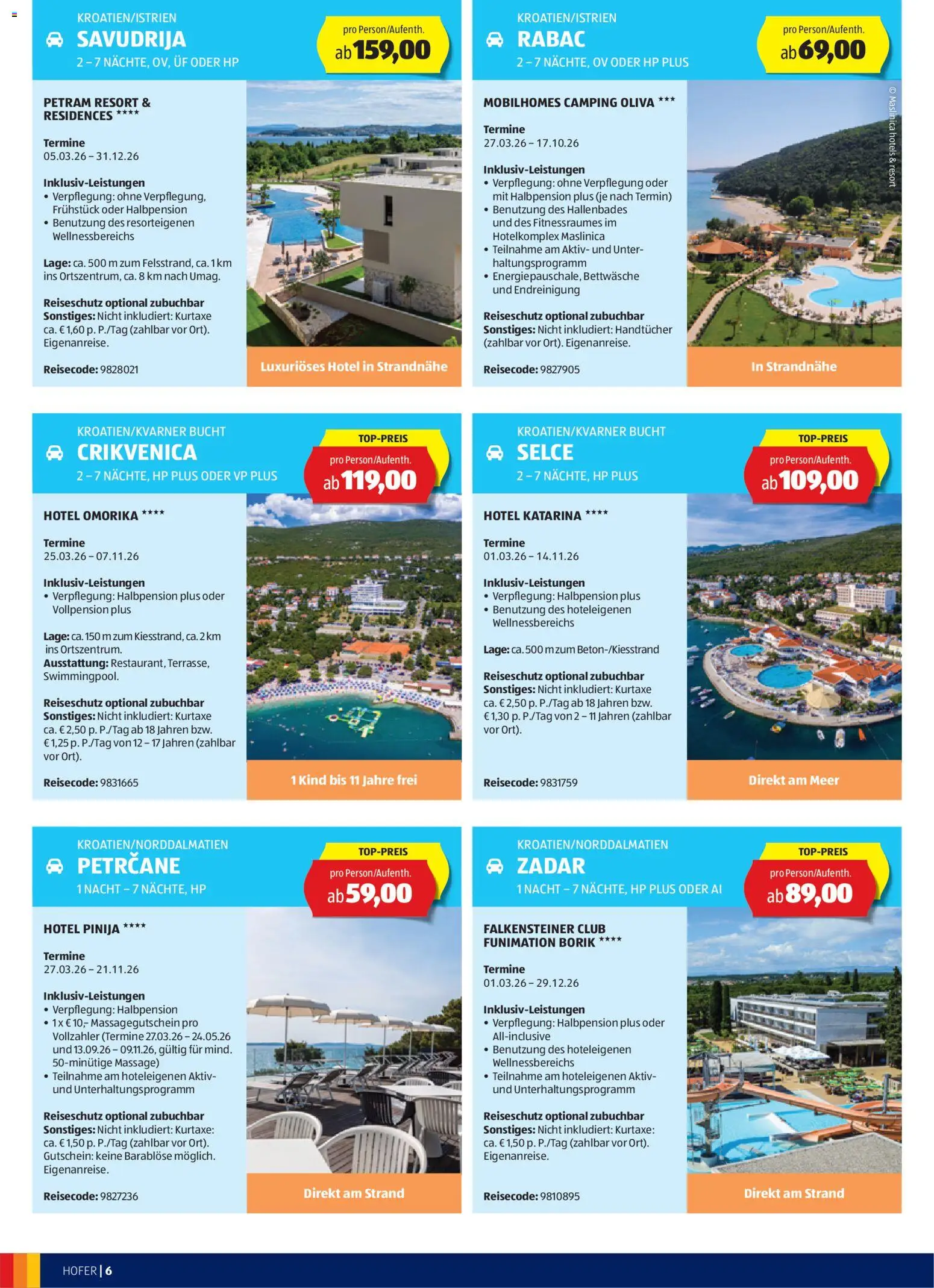 Hofer AT akciós ujság - amely érvényes a következő dátumtól: 25.02.2026 | Oldal: 6 | Termékek: Öv