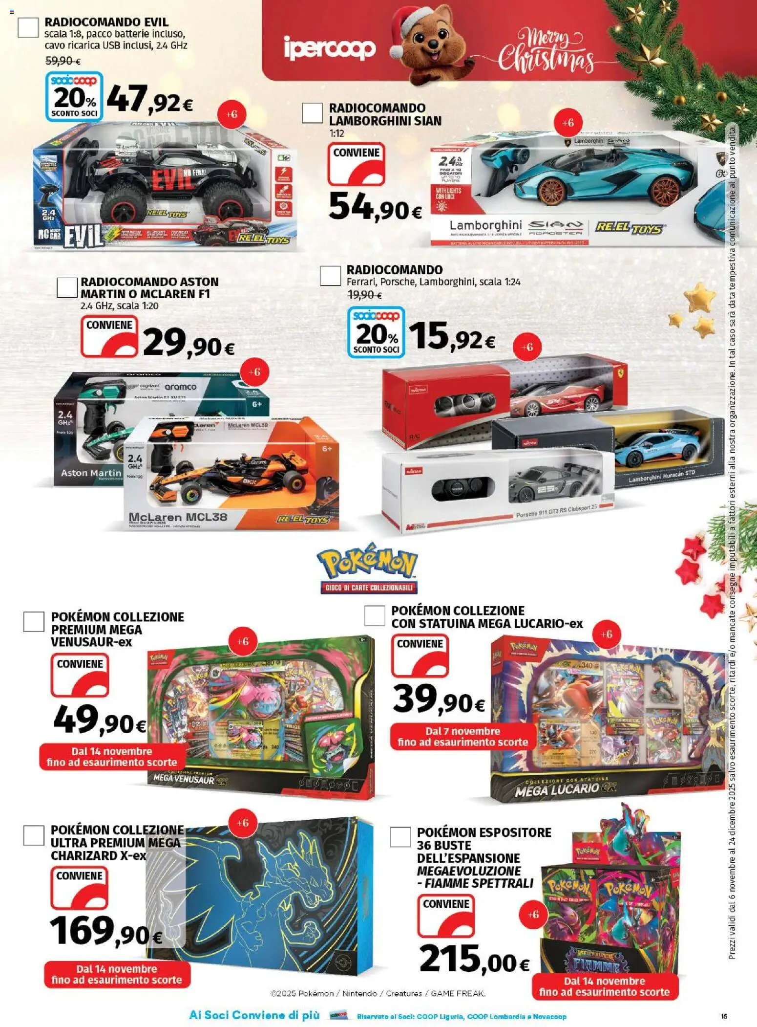 Volantino Ipercoop del 06.11.2025 | Pagina: 15 | Prodotti: Data, Cavo, Gioco, USB