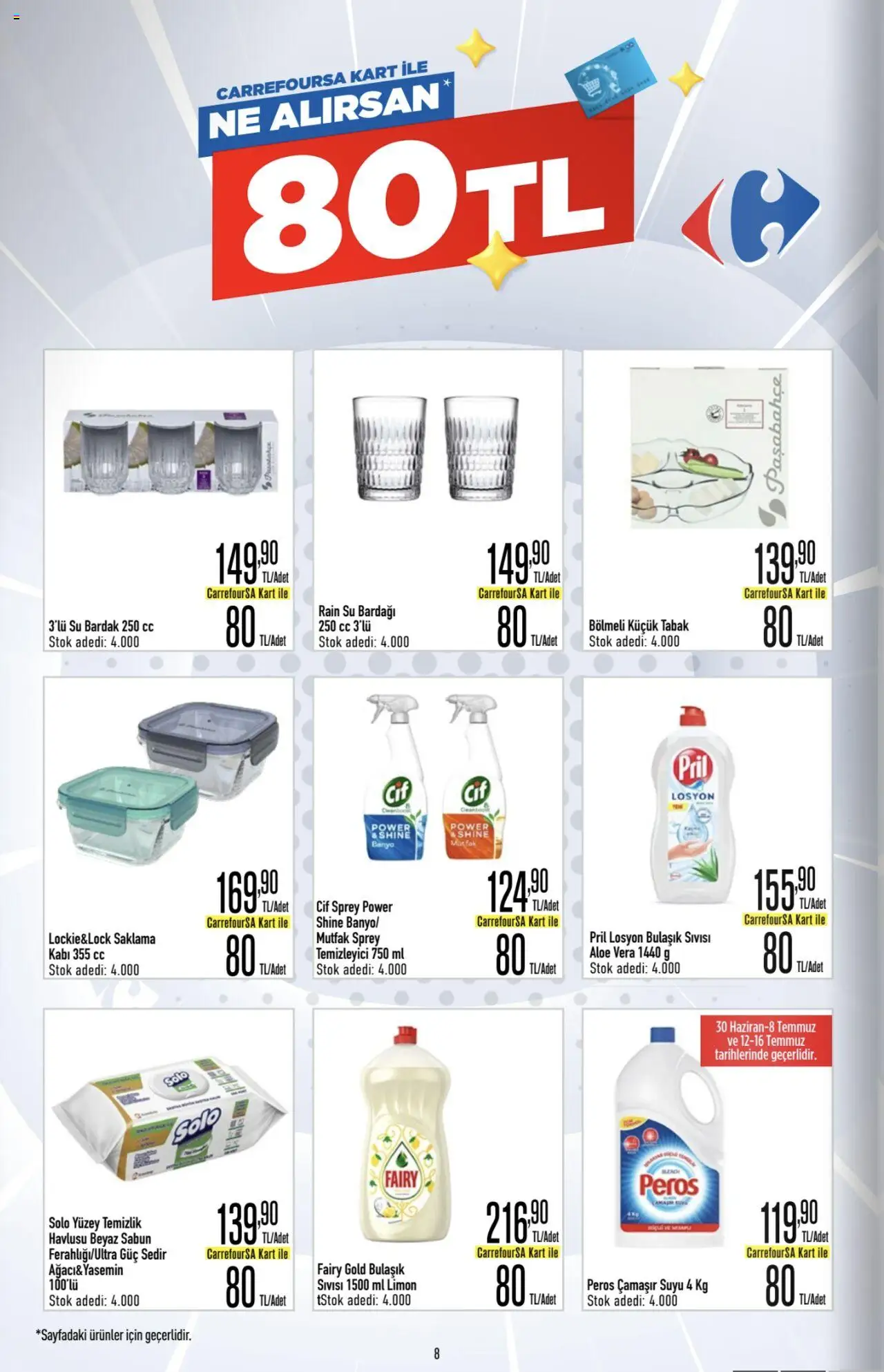 CarrefourSA Katalog - 26.06.2025 tarihinden itibaren geçerlidir | Sayfa: 8 | Ürünler: Banyo, Sabun, Zselatin, Limon